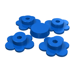 Plant, Flower Small [Complete Sprue of Four]