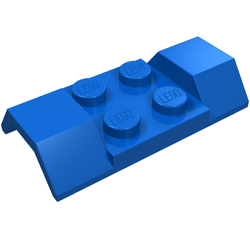 Wheel Arch, Mudguard 2 x 4 [Smooth]