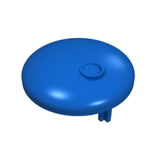 Large Figure Shield 5 x 5 with 3 Top Fins (41664)