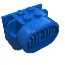 Fabuland Airplane Engine Block with Technic Pin Hole (4616b)