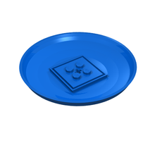 Pod, Bottom Cap 9 x 9 x 1 X-Pod (47676)