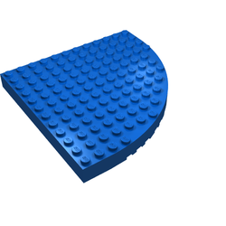 Brick Round Corner 12 x 12