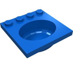 Sink 4 x 4 with Elliptical Basin