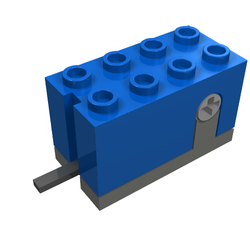 LEGO PART 2977c01 Sensor, Rotation | Rebrickable - Build with LEGO