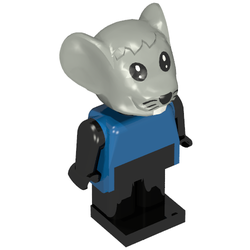 LEGO PART fabfig0017c02pr0001 Fabuland Figure Mouse 4 | Rebrickable ...