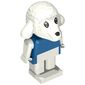 Fabuland Figure, Lisa Lamb (Blue Shirt)