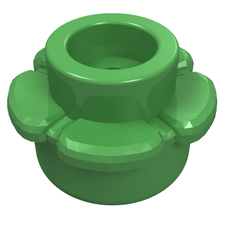 Plant, Flower, Plate Round 1 x 1 with 5 Petals (24866)