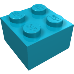 LEGO part LDraw render in color 1008 - Vintage Blue LEGO part LDraw render in color 1008 - Vintage Blue