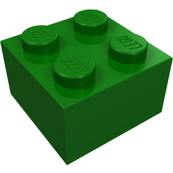 LEGO part LDraw render in color 1042 - Modulex Foil Dark Green LEGO part LDraw render in color 1042 - Modulex Foil Dark Green