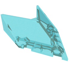 Windscreen 6 x 4 x 1 1/3 Pointed (22483)