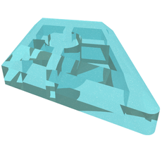 Tile Special 1 x 2 Diamond Plain (35649)