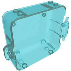 Pod, Square 3 x 8 x 6 2/3 [Male] (64462)