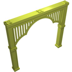 Scala, Building, Arch 22 x 2 x 16 1/3 (33086)