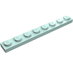 Plate 1 x 8