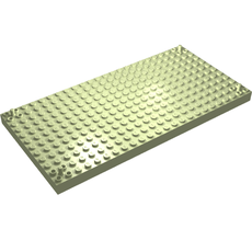 Brick Special 12 x 24 with 4 Corner Pegs (47116)