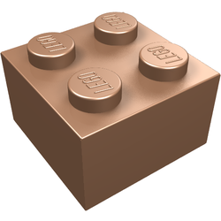 LEGO part LDraw render in color 134 - Copper LEGO part LDraw render in color 134 - Copper