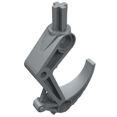 Large Figure Weapon, Claw Hook with Axle (32551)