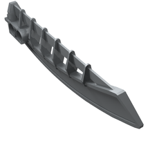 Large Figure Weapon Blade, Air Katana (44033)
