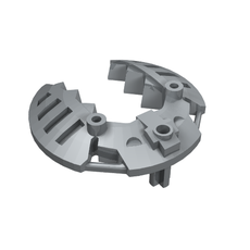 Large Figure Weapon 5 x 5 Shield with Wrench Toothed (44936)