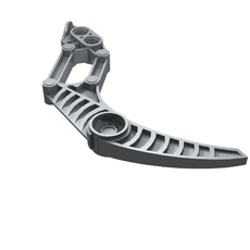 Large Figure Weapon, Claw / Fang, 2 Pin Holes (Visorak Suukorak) (50914)