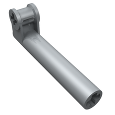 Technic Axle and Pin Connector, Perpendicular with Extension (53586)