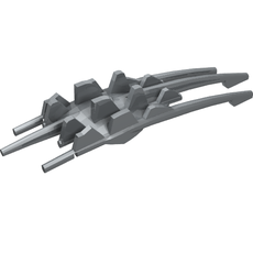 Large Figure Weapon Claw, Barraki Protosteel Tri-Talon (57568)
