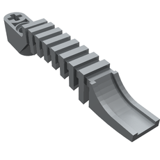 Launcher, Large Figure Weapon, Zamor Sphere Launcher, with Hole and Axle Hole (64275)