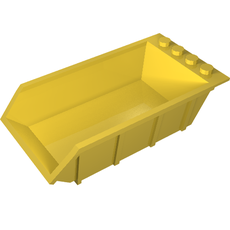 Tipper Bed 4 x 6, Solid Studs (15455)