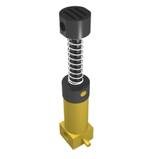 Pneumatic Pump New Style with Black Top (2797c02)
