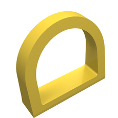 Fabuland, Window Arched 1.25 x 4 x 3 with Rounded Top (281)
