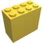 Brick 2 x 4 x 3 with '2023 I Heart LEGOLAND DEUTSCHLAND' Print