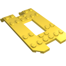 Vehicle Base, Trailer 6 x 12 x 1 1/3 (30263)