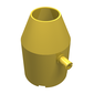 Tipper Drum 4 x 4 x 5 Cement Mixer with Two Pins