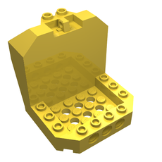 Cockpit 6 x 6 x 5 with Hinge (30619)