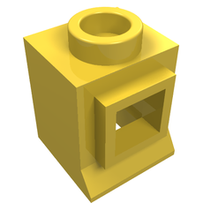 Window 1 x 1 x 1 Classic with Short Sill, No Glass (3087c)