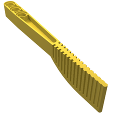 Technic Track System Gate 1 x 11 with End Tab and Three Holes (44775)