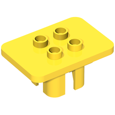 Duplo Table 3 x 4 x 1 1/2 with 4 Top Studs (6479)