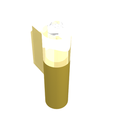 Door 1 x 3 x 3 Left with Window and Vertical Handle (801)