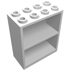 Homemaker Bookcase/Cupboard 2 x 4 x 4 (1)