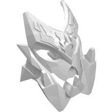 Large Figure Mask, Frost Beast (11298)