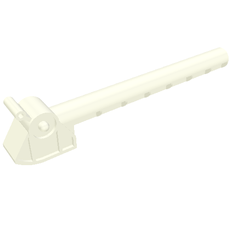 Duplo Train Barrier / Crossing Gate with Lever [Plain] (13359)