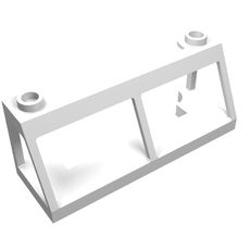 Windscreen 2 x 6 x 2 Train without Glass (13760)