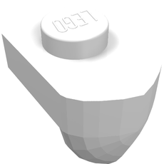 Plate Special 1 x 1 with Vertical Tooth (15070)