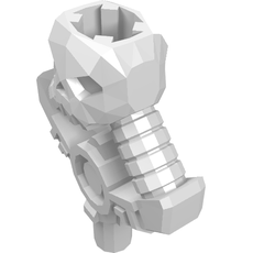 Weapon Sword Hilt with Skull and Bar (Djinn) (23985)