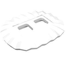 Minifig Hipwear Ruffled Ballerina Tutu [Plain] (24087)