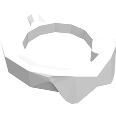 Minifig Neckwear Collar (27147)