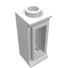 Window 1 x 1 x 2, Short Lip [no Glass] (29)
