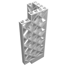 Belville, Wall, Lattice 6 x 6 x 12 Corner (30016)
