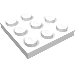 LEGO PART 30357 Plate Round Corner 3 x 3 | Rebrickable - Build