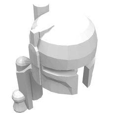 Helmet, Rocket Pack [Plain] (30380)